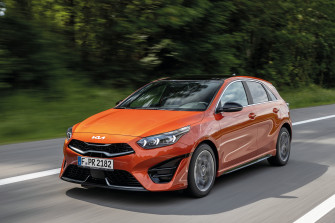 Orange Kia Ceed Gt Line