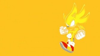 Sonic The Hedgehog Yellow Wallpaper Background