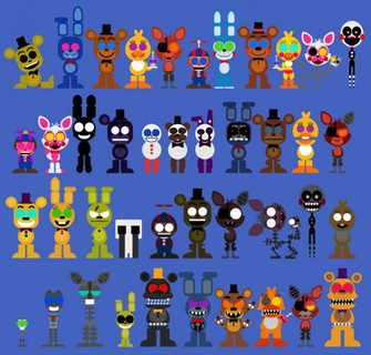 Fnaf World By Alisonwonderland1951
