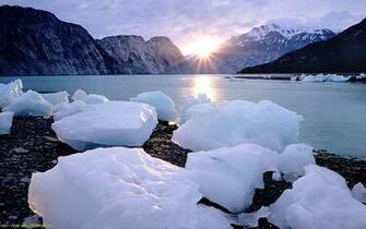 Cold Ice Water Wallpaper