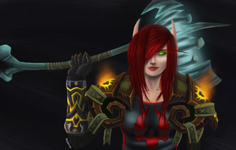 Blood Elf Paladin By Quitoxica