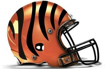 Bengal Stripe Football Decal Jpg By Schoolpride