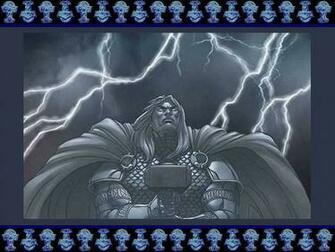 Wallpaper Photo Art Mighty Thor