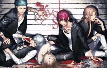 Wallpaper Style Blood The Game Group Doll Anime Guys