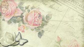 Vintage Rom Nticos Rosas Fondo De Pantalla