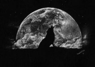Wolf Moon Wallpaper