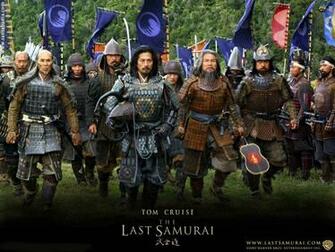 Katsumoto And His Band Of Samurai Warriors Bring Algren As A