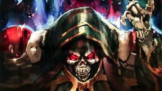 Overlord Anime Momonga Wallpaper Art Skull