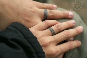 Glamorous Wedding Ring Tattoos Slodive Theweddingplans Net