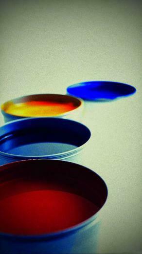 iPhone Plus Wallpaper Drawn Paint Bowls Covers Heat