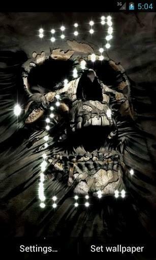 Bigger Demonic Skull Live Wallpaper For Android Screenshot