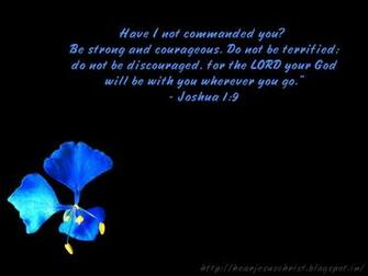 Bible Verse Wallpaper Joshua