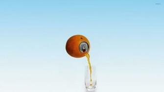 Orange Juice Wallpaper