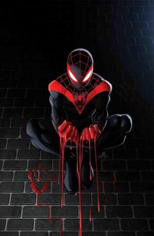Amoled Wallpaper Miles Morales Spiderman