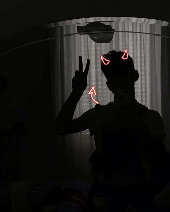 Boy Shadow Wallpaper