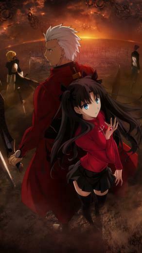 Fate Stay Night Unlimited Blade Works Rin Tohsaka Archer iPhone Plus