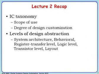 Nanohub Org Resources Ece 595z Lecture Advanced Boolean