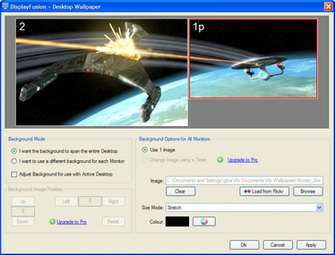 Displayfusion Updates With More Dual Monitor Wallpaper Features