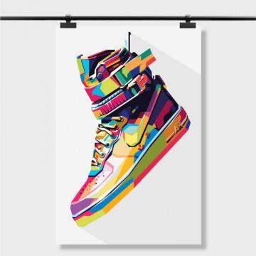 Nike Basketball Shoes Wallpaper Custom Printed Poster Wall Decor