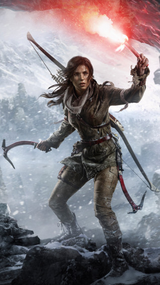 Tomb Raider iPhone Wallpaper