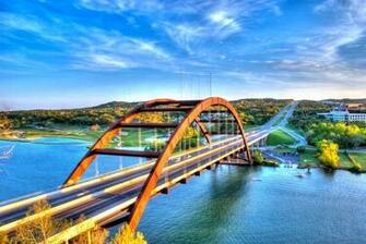 Pennybacker Bridge Austin Texas Desktop Wallpaper And Background
