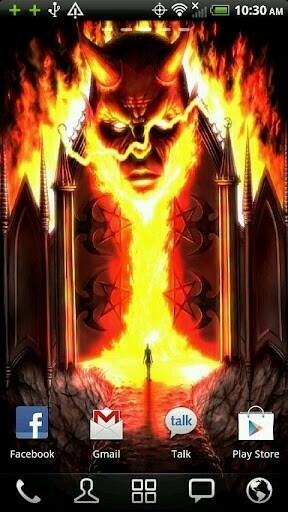 Bigger Gates Of Hell Live Wallpaper For Android Screenshot