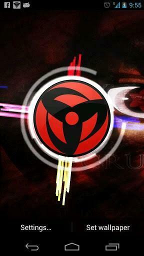 Sharingan Live Wallpaper App For Android