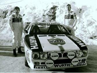 Lancia Rally Group B Race Racing Wallpaper Background