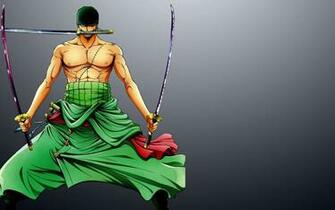 Roronoa Zoro With Swords One Piece HD Desktop Wallpaper