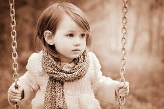 Cute Baby Girl Swing HD Wallpaper New