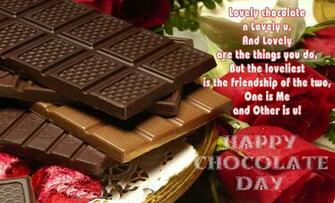 Animated Chocolate Day Image Wallpaper In Happy