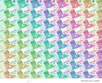 Abstract Euro Background