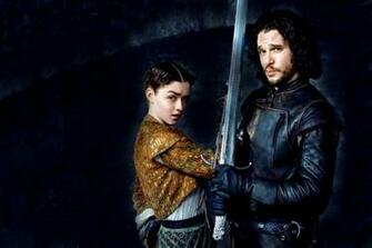 Arya Stark And Jon Snow Game Of Thrones Wallpaper