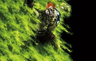 Wallpaper Hulk Ragnarok Lightning Warrior Gladiator Marvel