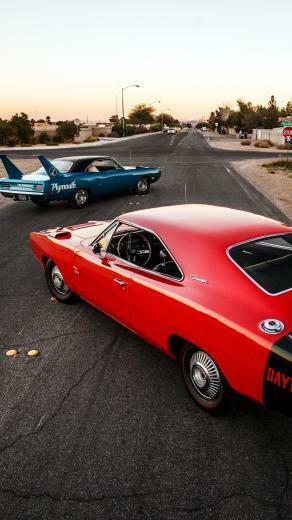 Wallpaper Dodge Charger Daytona Rear