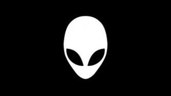 Alienware Simple Logo Black Background HD 1080p Wallpaper