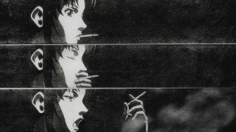 Black And White Aesthetic Anim Character Wallpaper
