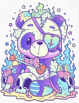 Justine Pokrop On Goth Sublimation Stickers In Cute