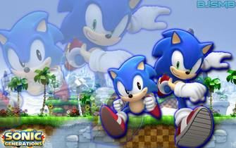 Sonic Wallpaper Art