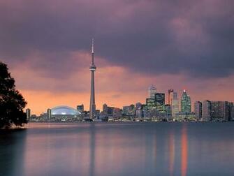 Toronto Skyline Ontario Canada Japan Photography Desktop Wallpaper