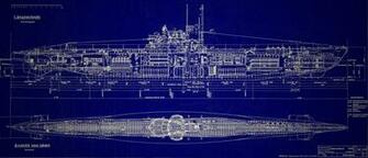 Submarine Blueprints Navy Schematic HD Wallpaper Army Military