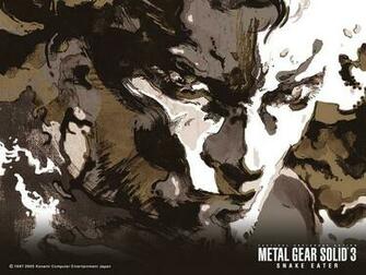 Metal Gear Solid Snake Eater Computer Wallpaper