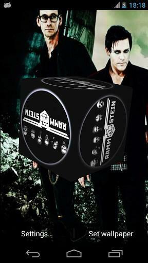 Bigger Rammstein 3d Wallpaper For Android Screenshot