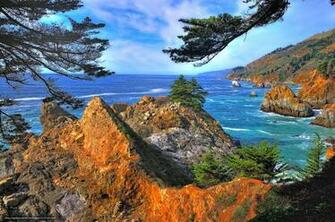 Wallpaper Big Sur Julia Pfeiffer Burns State Park