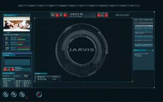 Jarvis Interface Wallpaper For