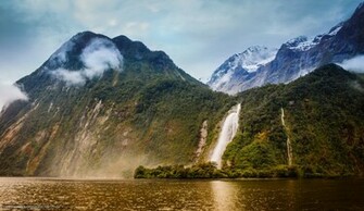 Wallpaper Mountains New Zealand Southland Desktop