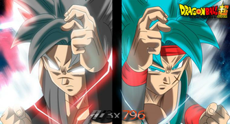 Black Goku Vs Bardock Wallpaper Dragon Ball Super By