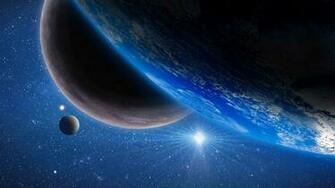Bright Light In Space