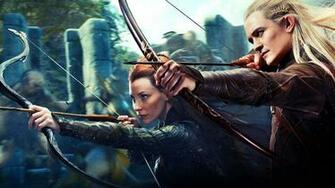 Legolas And Tauriel Wallpaper