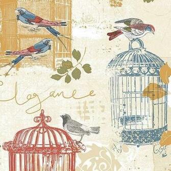 Script Wallpaper With Birds Bird Cages Warehouse